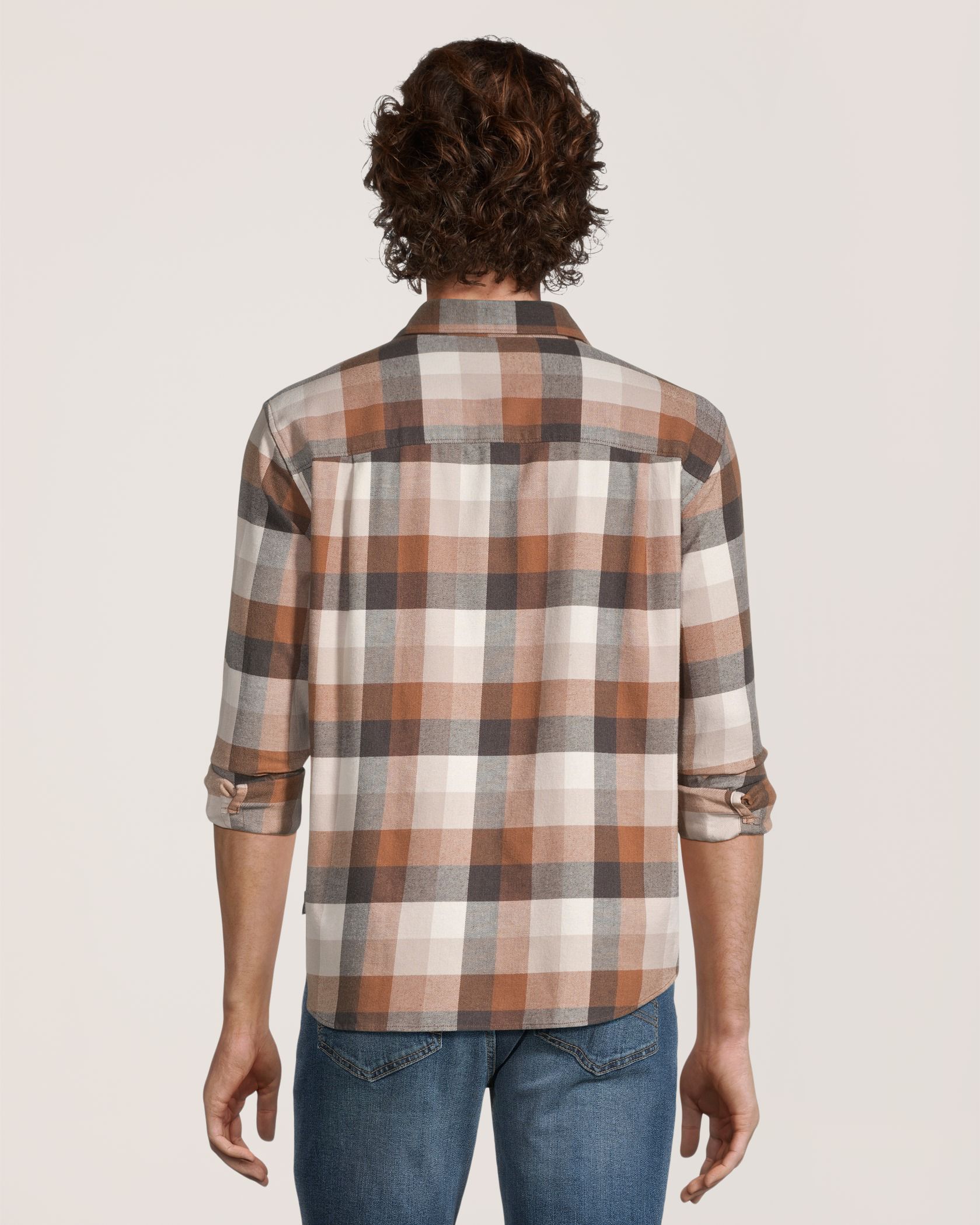 Chemise en flanelle extensible de base pour hommes, WindRiver