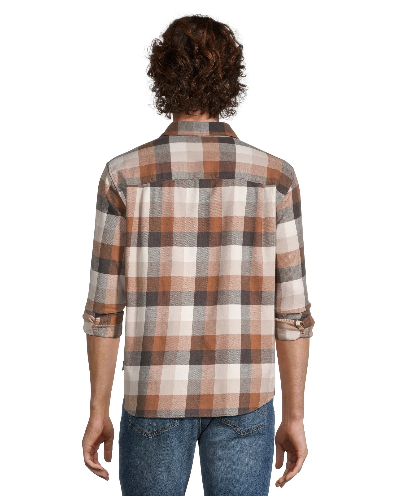 Chemise en flanelle extensible de base pour hommes, WindRiver