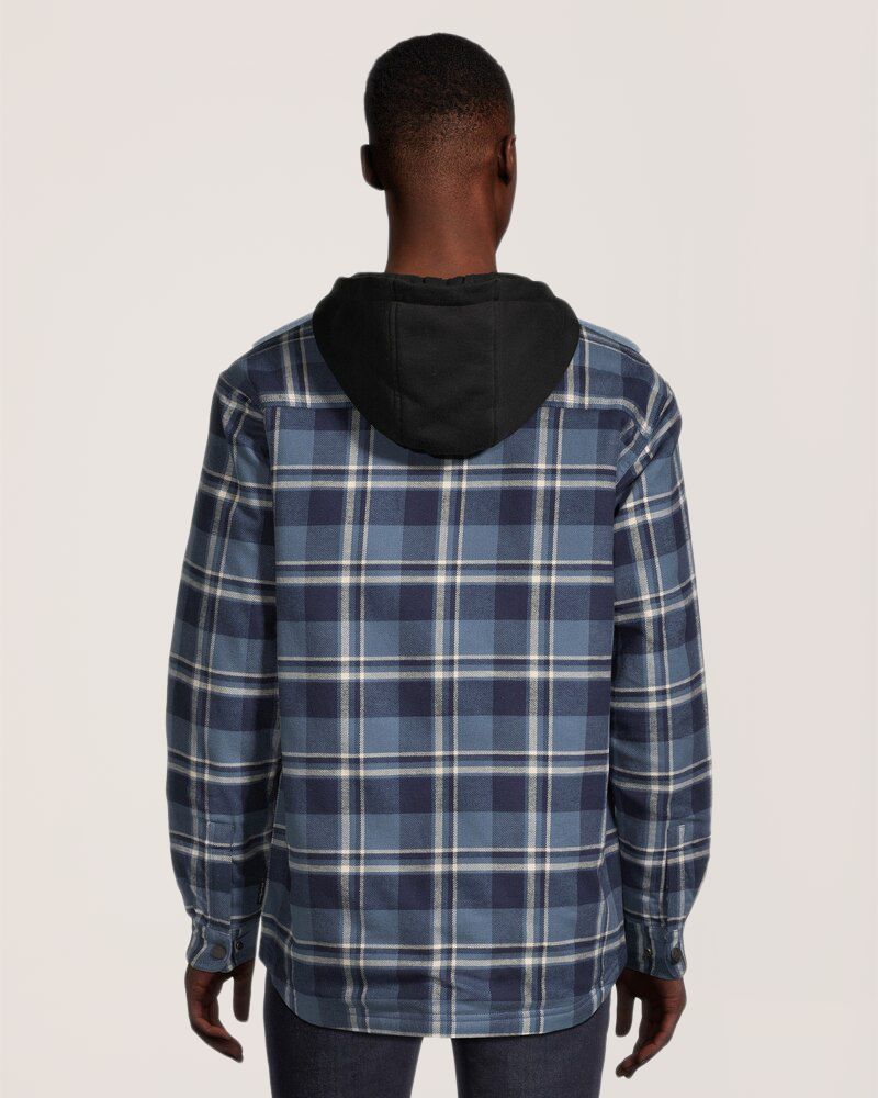 WindRiver Men's HyperDri®  HD1 T-Max  Hooded Flannel Shacket