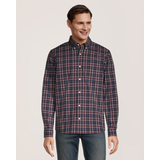Chemise à carreaux sportive et décontractée à manches longues pour hommes, Denver Hayes Front_Flat