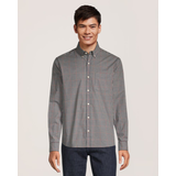 Chemise à carreaux sportive et décontractée à manches longues pour hommes, Denver Hayes Front_Flat