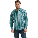 Wrangler Men's Retro Woven Shirt Front_Angled_Left