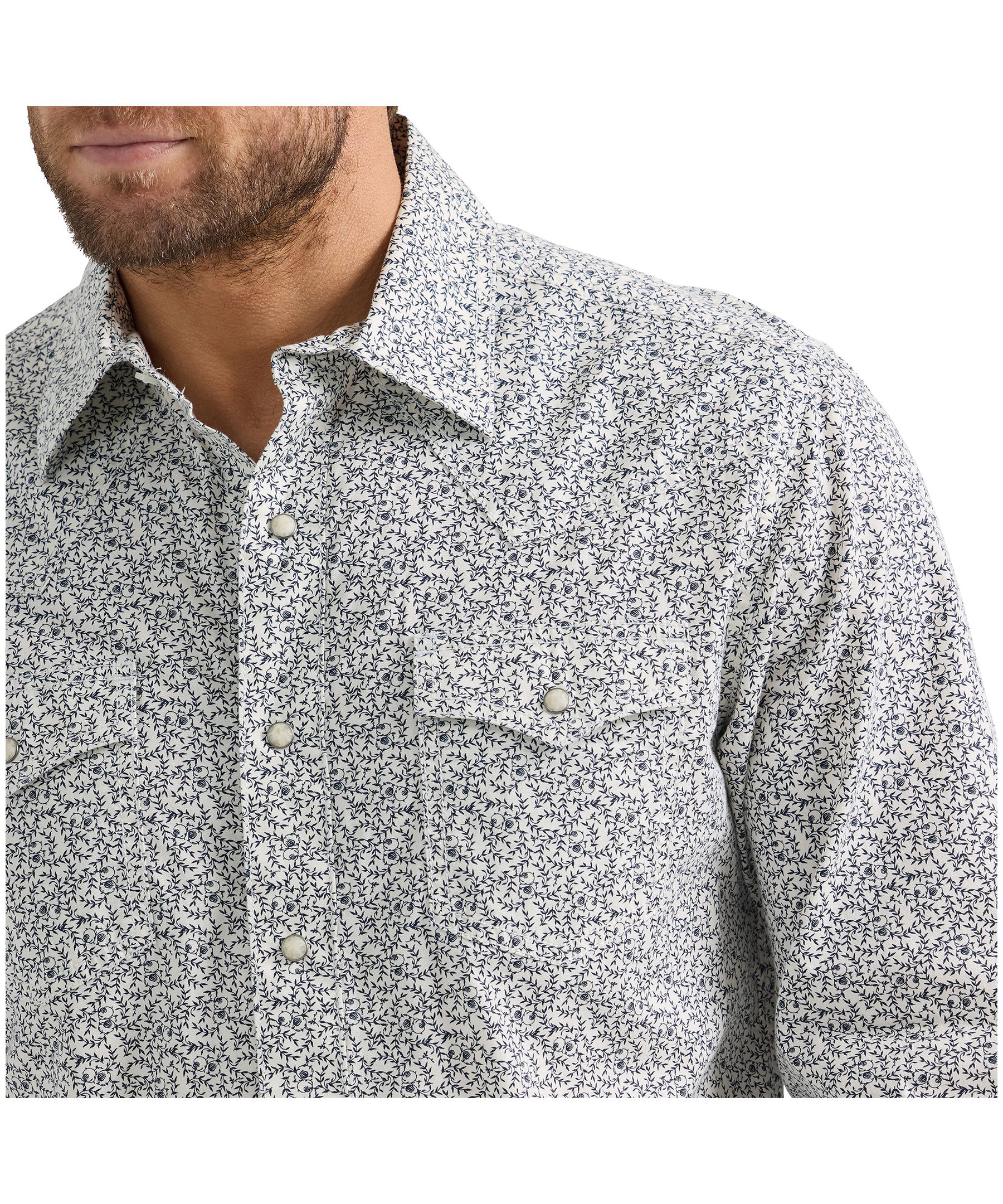 Chemise tissée rétro pour hommes, Wrangler