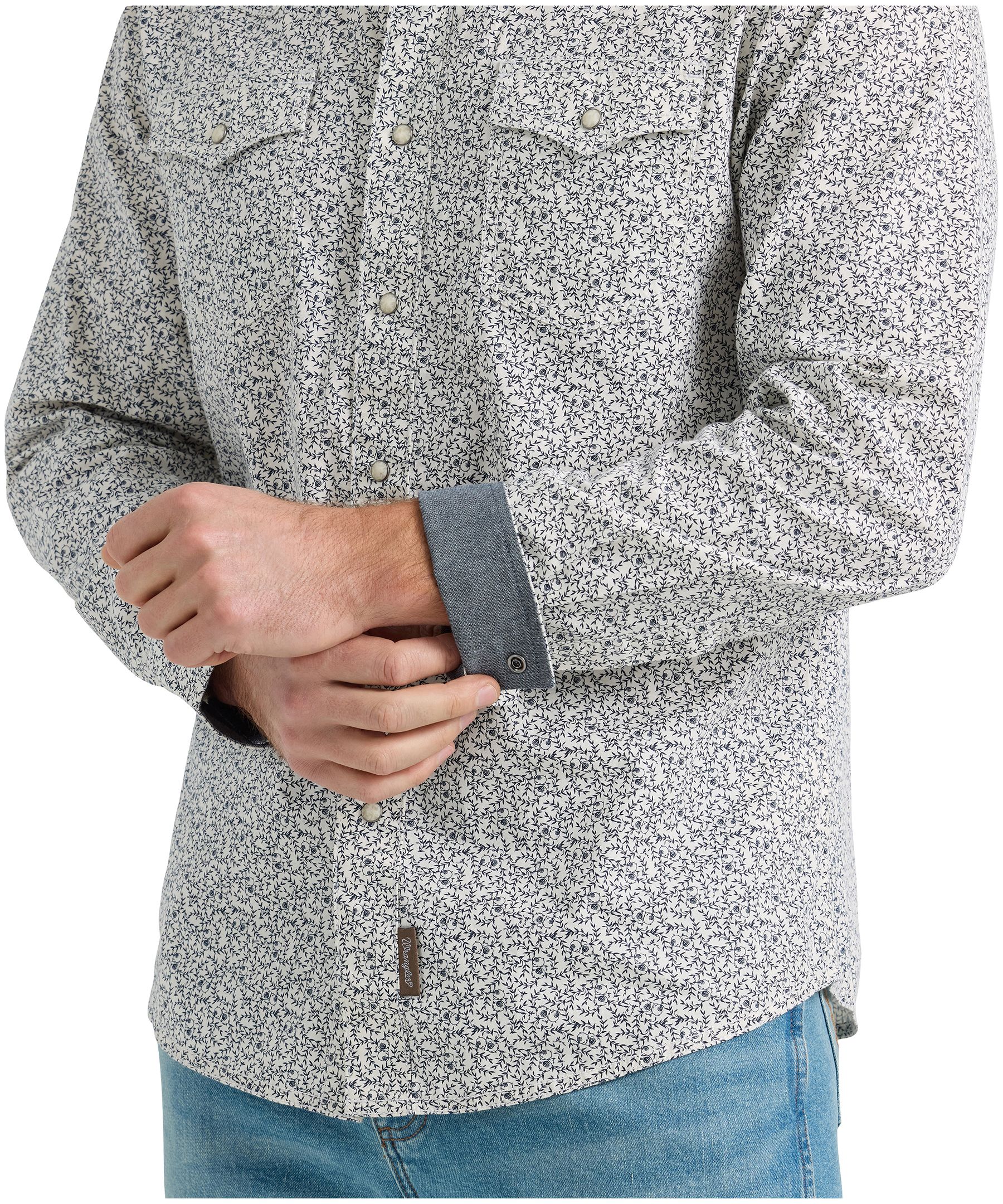 Chemise tissée rétro pour hommes, Wrangler