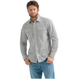 Wrangler Men's Retro Woven Shirt Front_Angled_Left