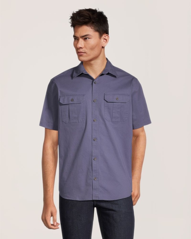 WindRiver Men's Fashion Utility Shirt