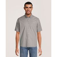 Chemise décontractée à carreaux d'allure sportive pour hommes, Denver Hayes Front_Flat