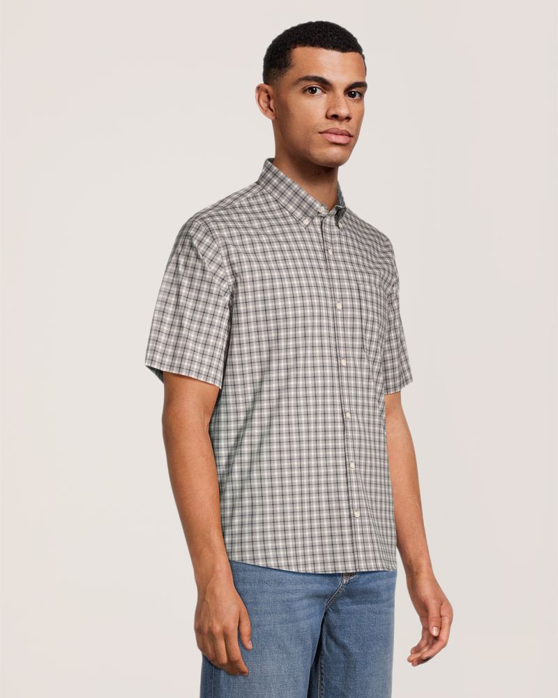 Chemise décontractée à carreaux d'allure sportive pour hommes, Denver Hayes