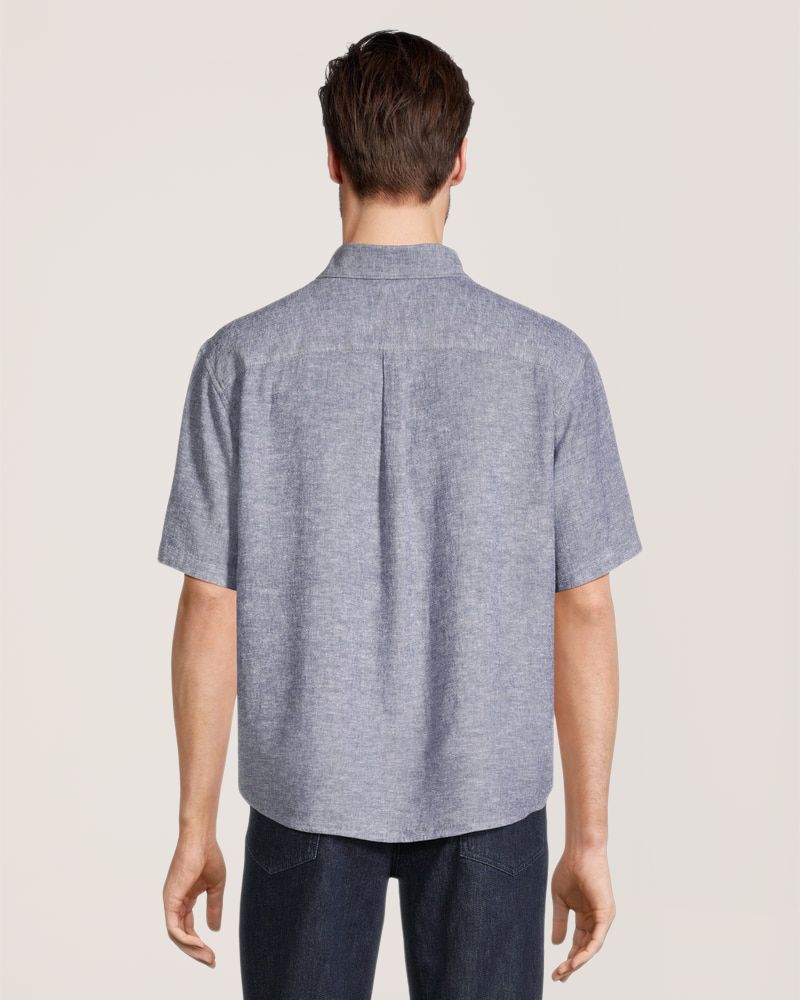 Denver Hayes Men's Linen Blend Shirt