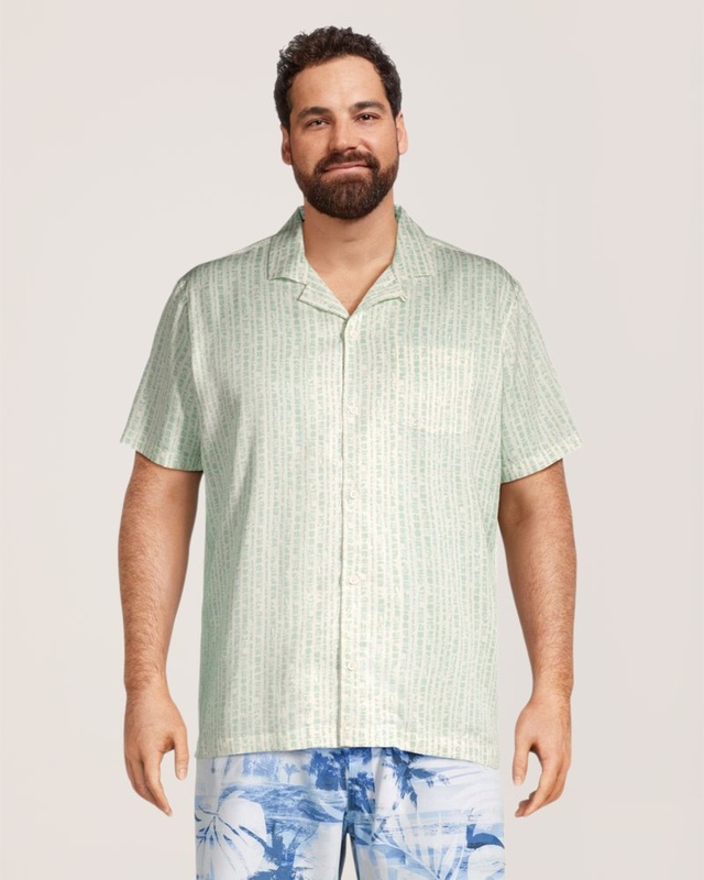 FarWest All Over Print Camp Collar Shirt