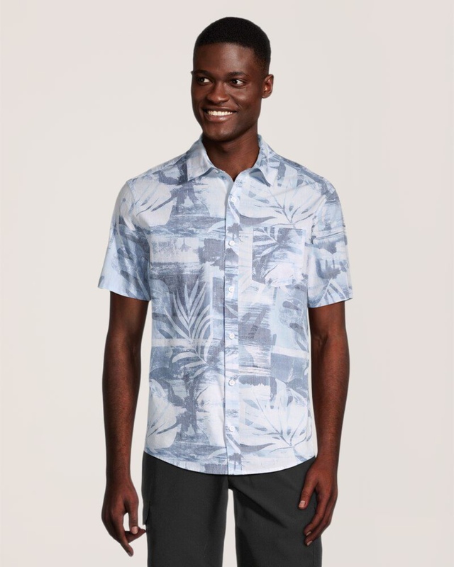 Chemise à imprimé intégral pour hommes, FarWest