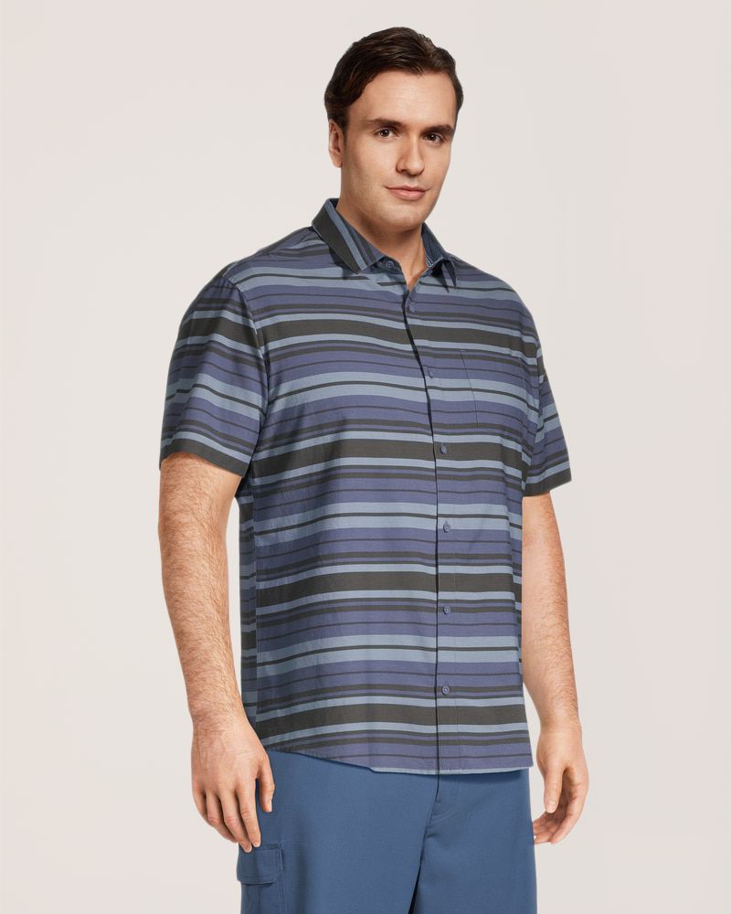 Chemise à imprimé intégral pour hommes, FarWest