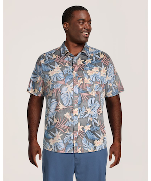 Chemise à imprimé intégral pour hommes, FarWest