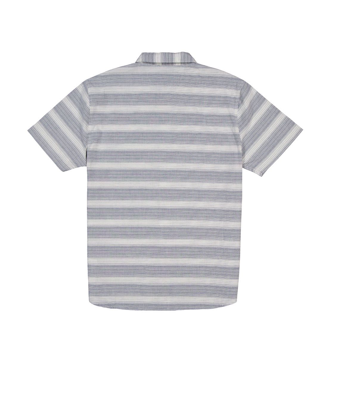 Silver Men's Striped Shirt