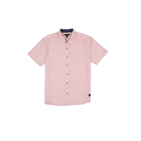 Silver Men's Stretch Shirt Front_Flat