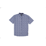 Silver Men's Stretch Shirt Front_Flat