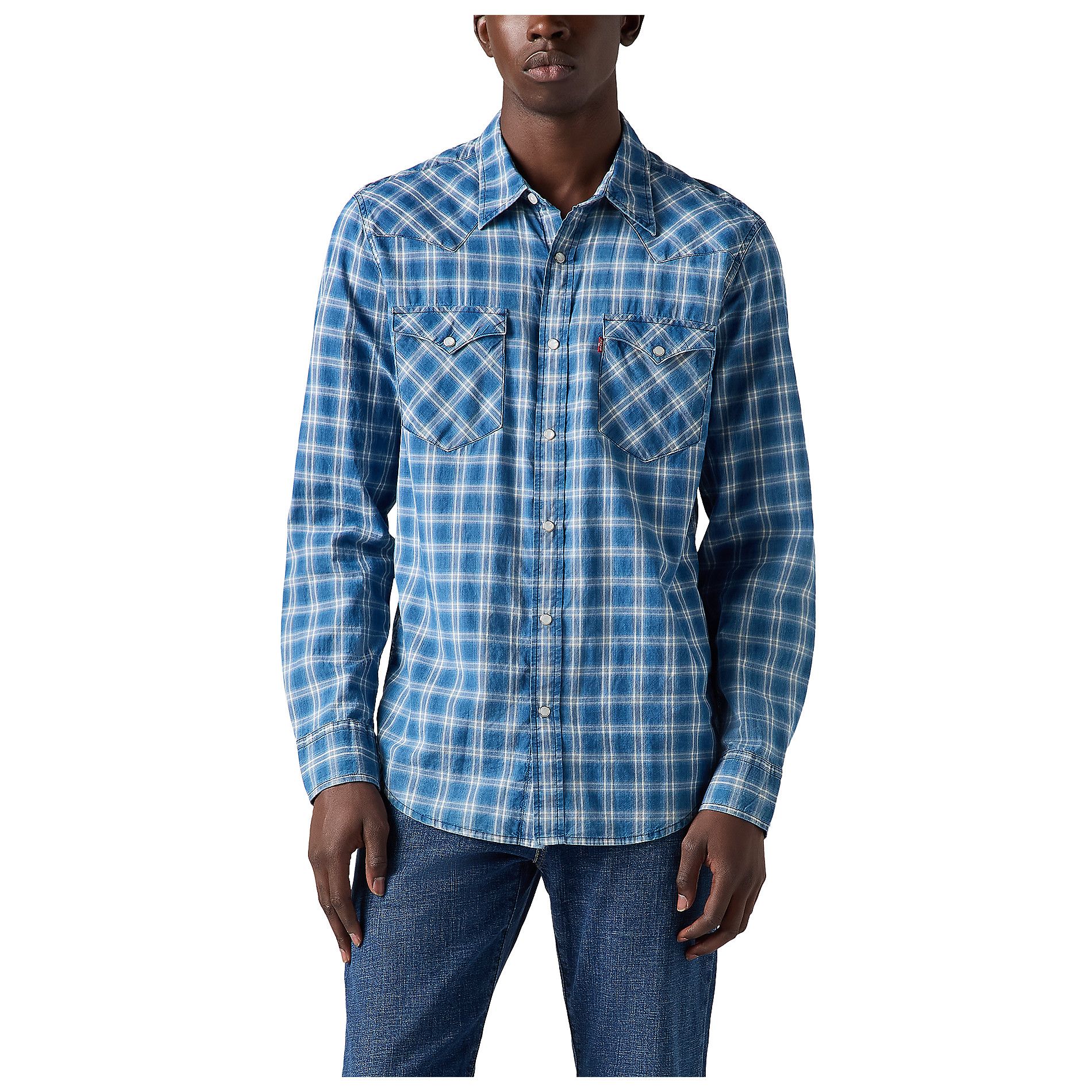 Levi's Men's Classic Standard Western Long Sleeve Shirt