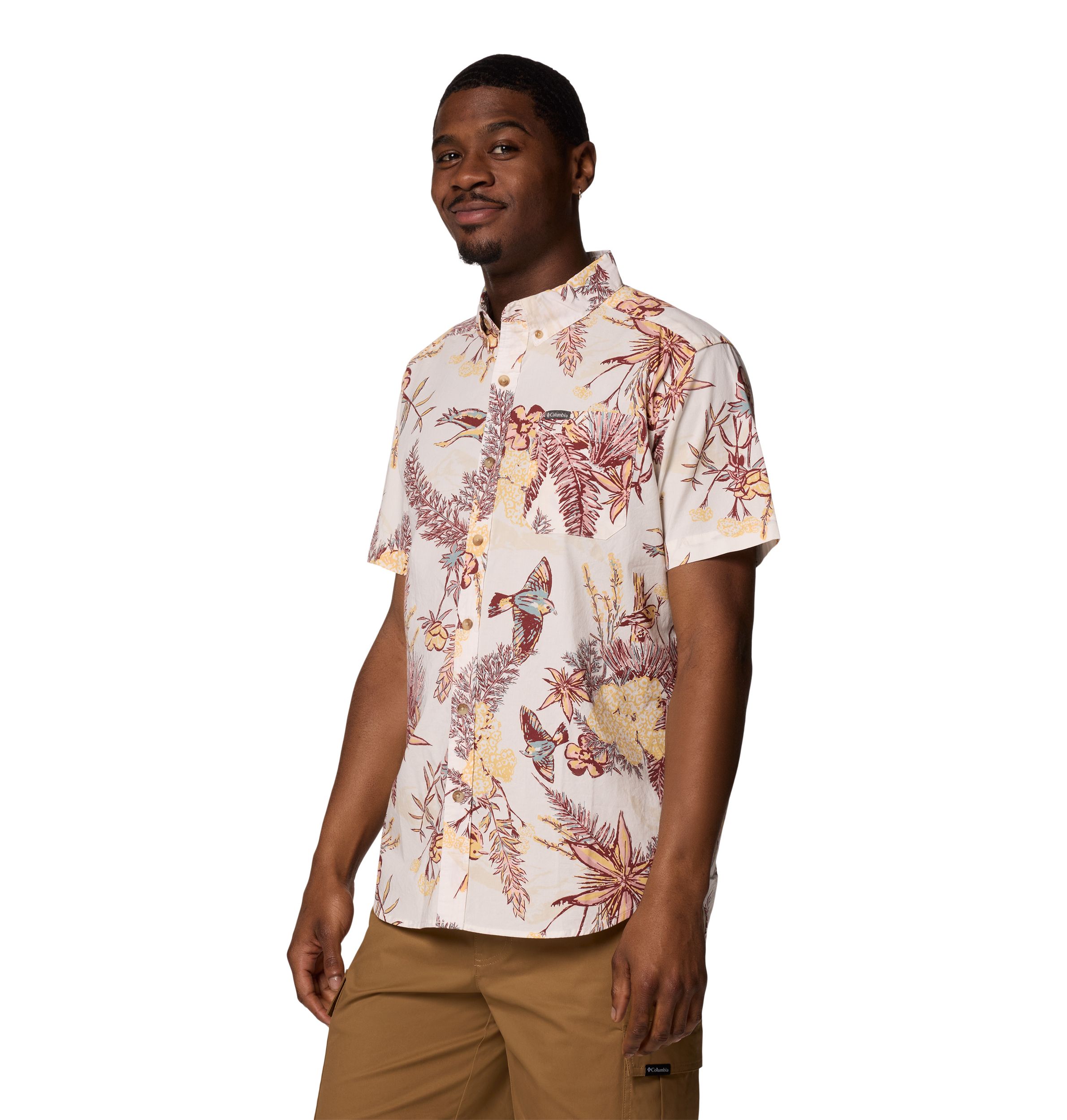 Chemise imprimée pour hommes, Rapid Rivers, Columbia