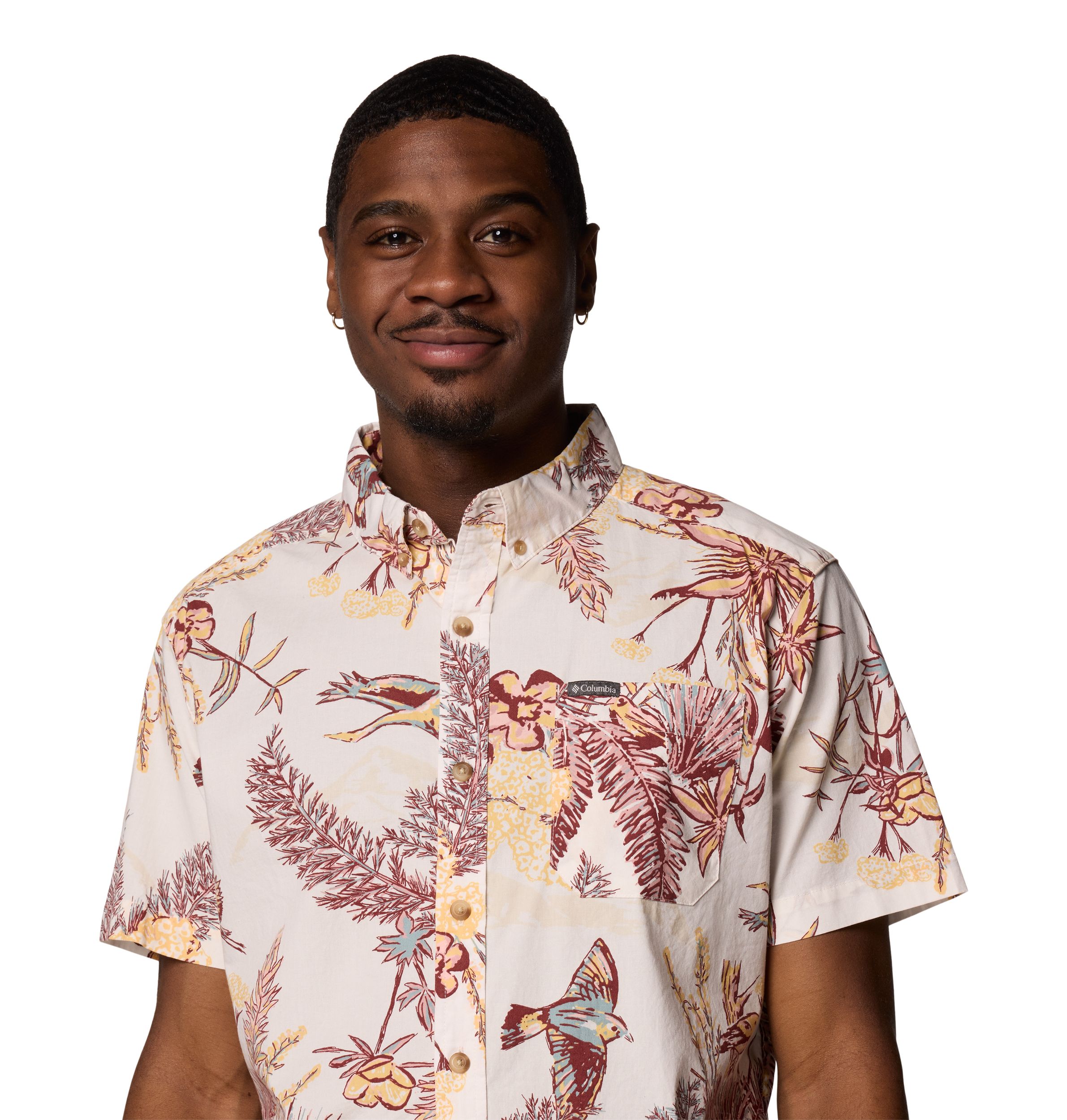 Chemise imprimée pour hommes, Rapid Rivers, Columbia