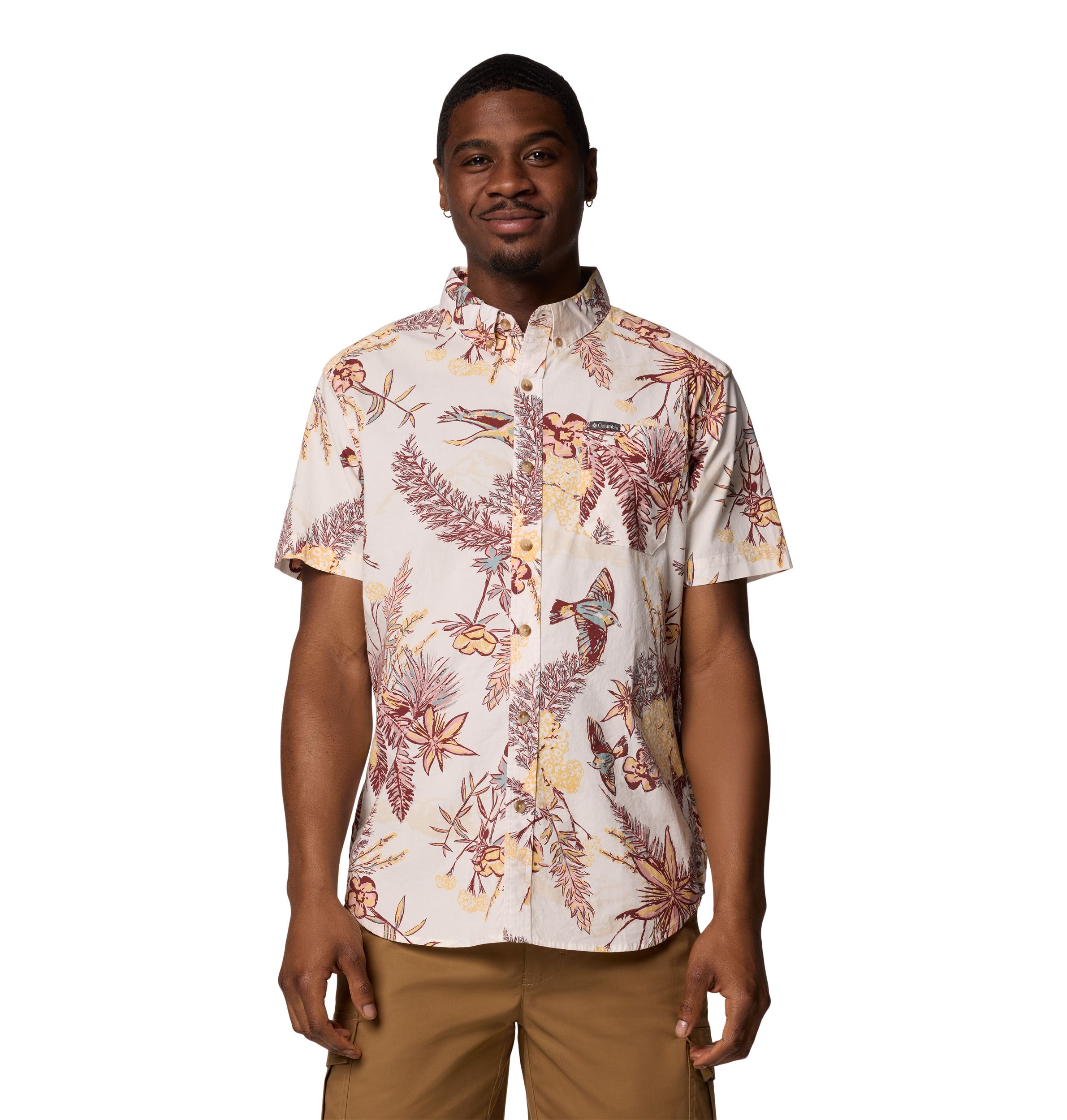 Chemise imprimée pour hommes, Rapid Rivers, Columbia