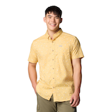 Columbia Men's Rapid Rivers Printed Shirt Front_Flat
