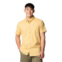 Columbia Men's Rapid Rivers Printed Shirt Front_Flat