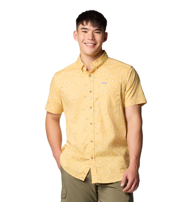 Chemise imprimée pour hommes, Rapid Rivers, Columbia