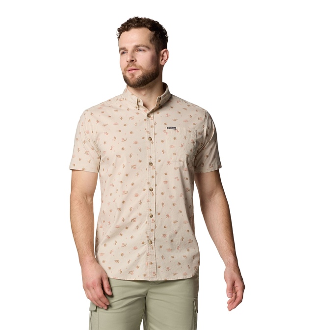 Chemise imprimée pour hommes, Rapid Rivers, Columbia