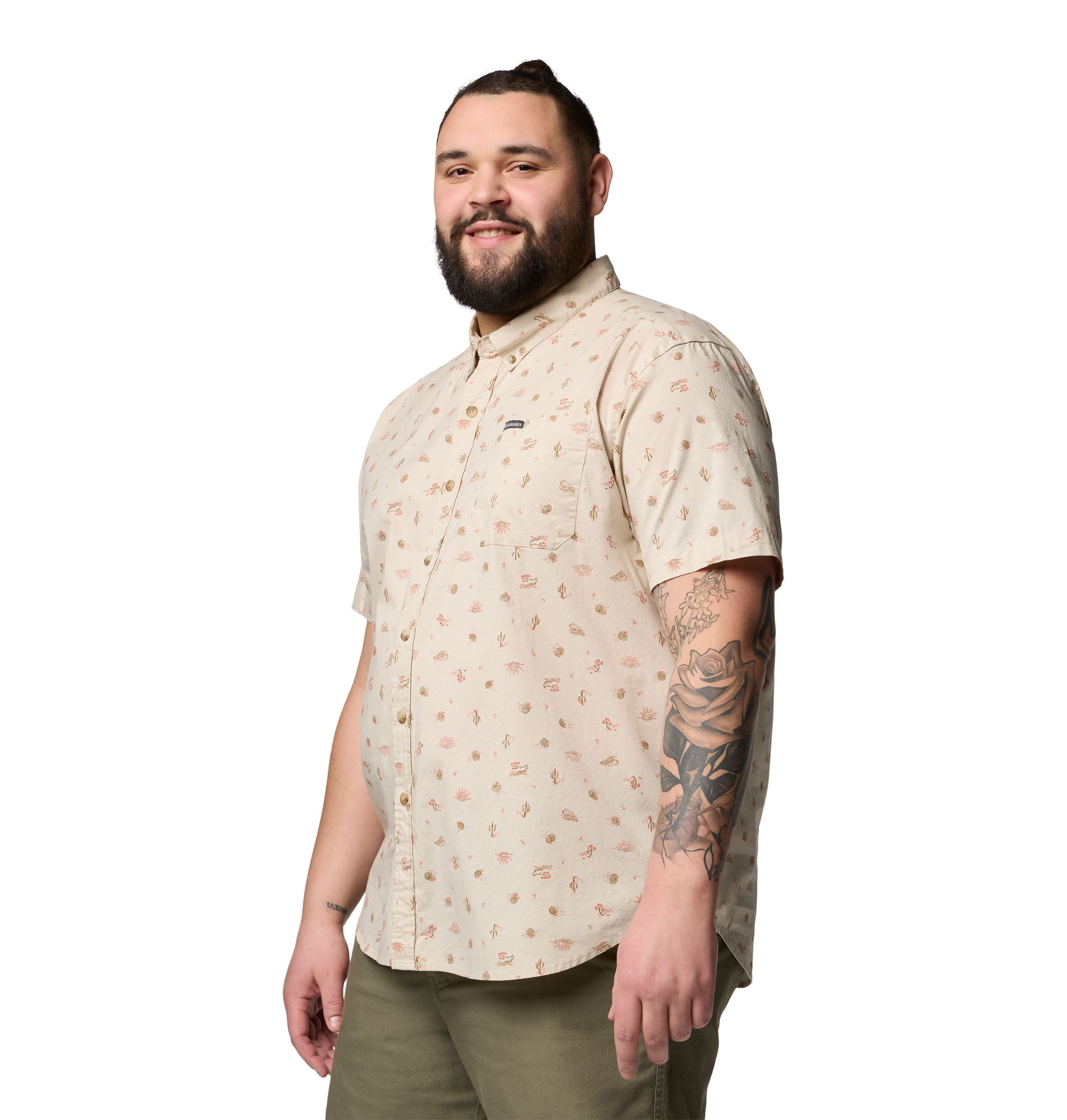 Columbia Men's Rapid River Printed Shirt