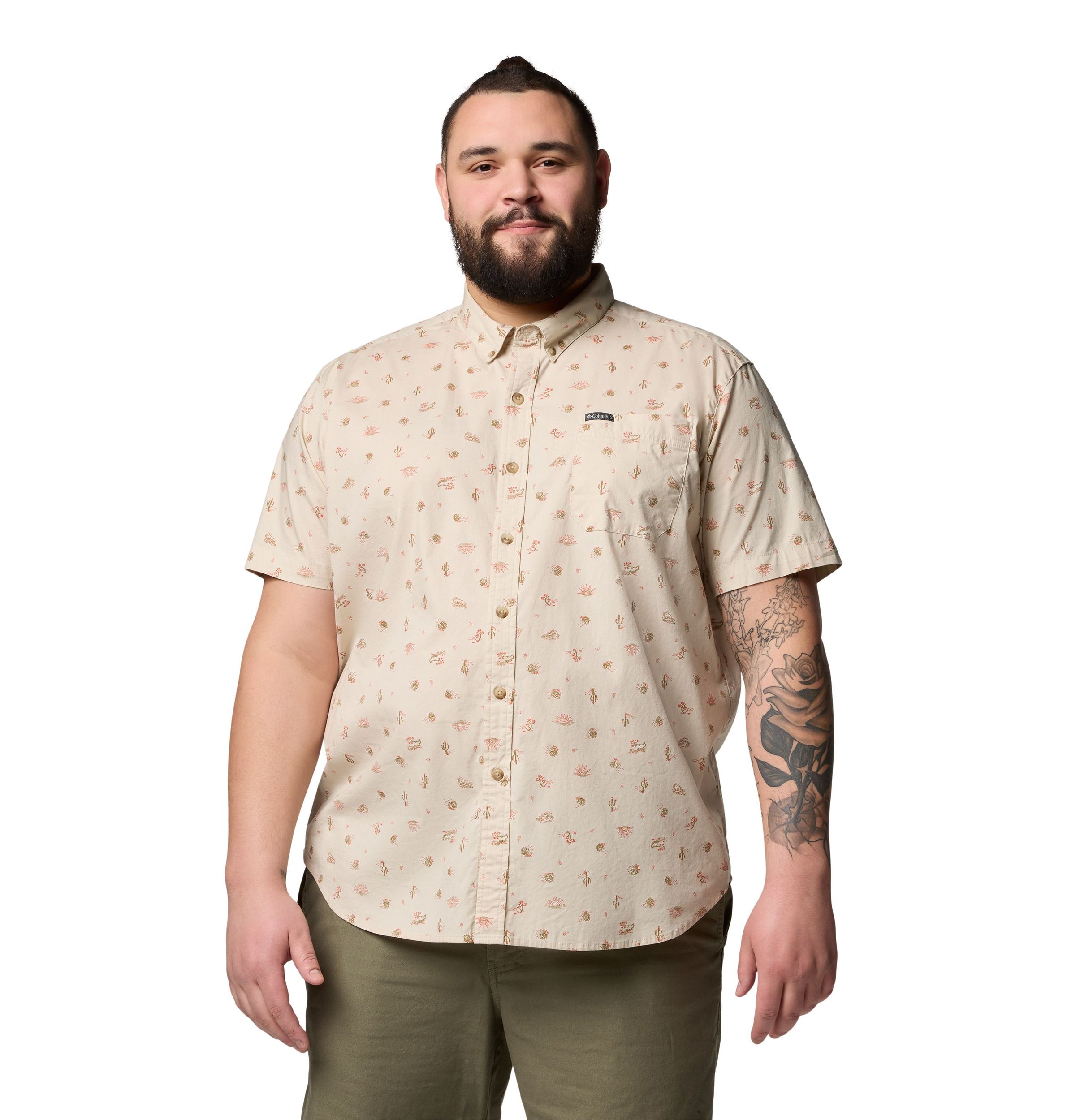 Columbia Men's Rapid River Printed Shirt