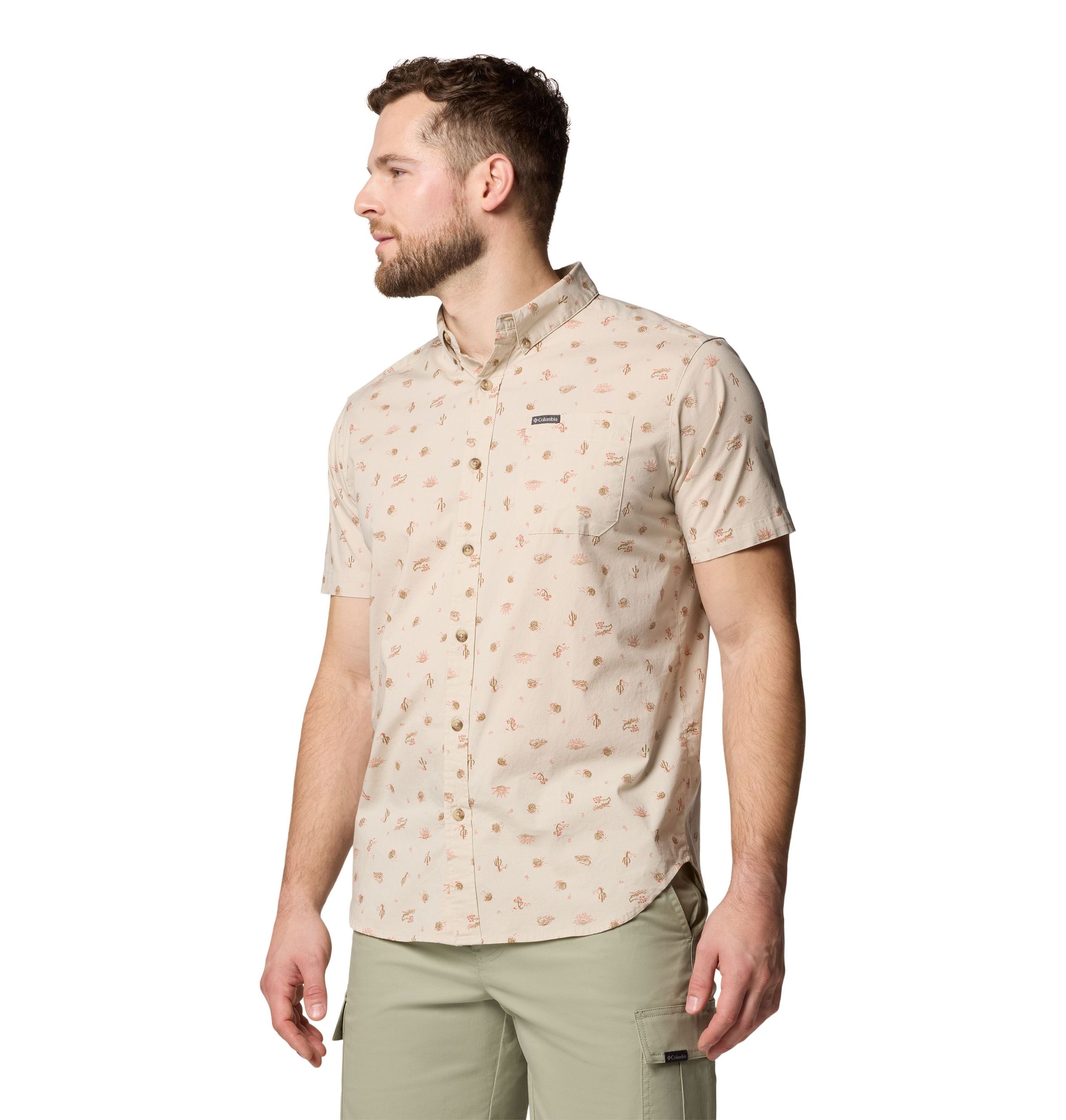 Columbia Men's Rapid River Printed Shirt