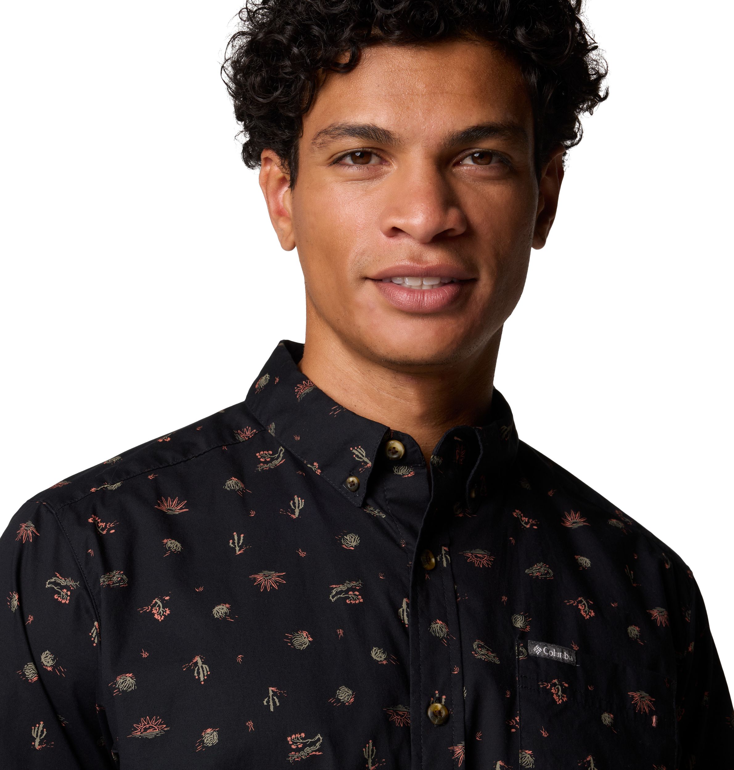 Chemise imprimée pour hommes, Rapid Rivers, Columbia