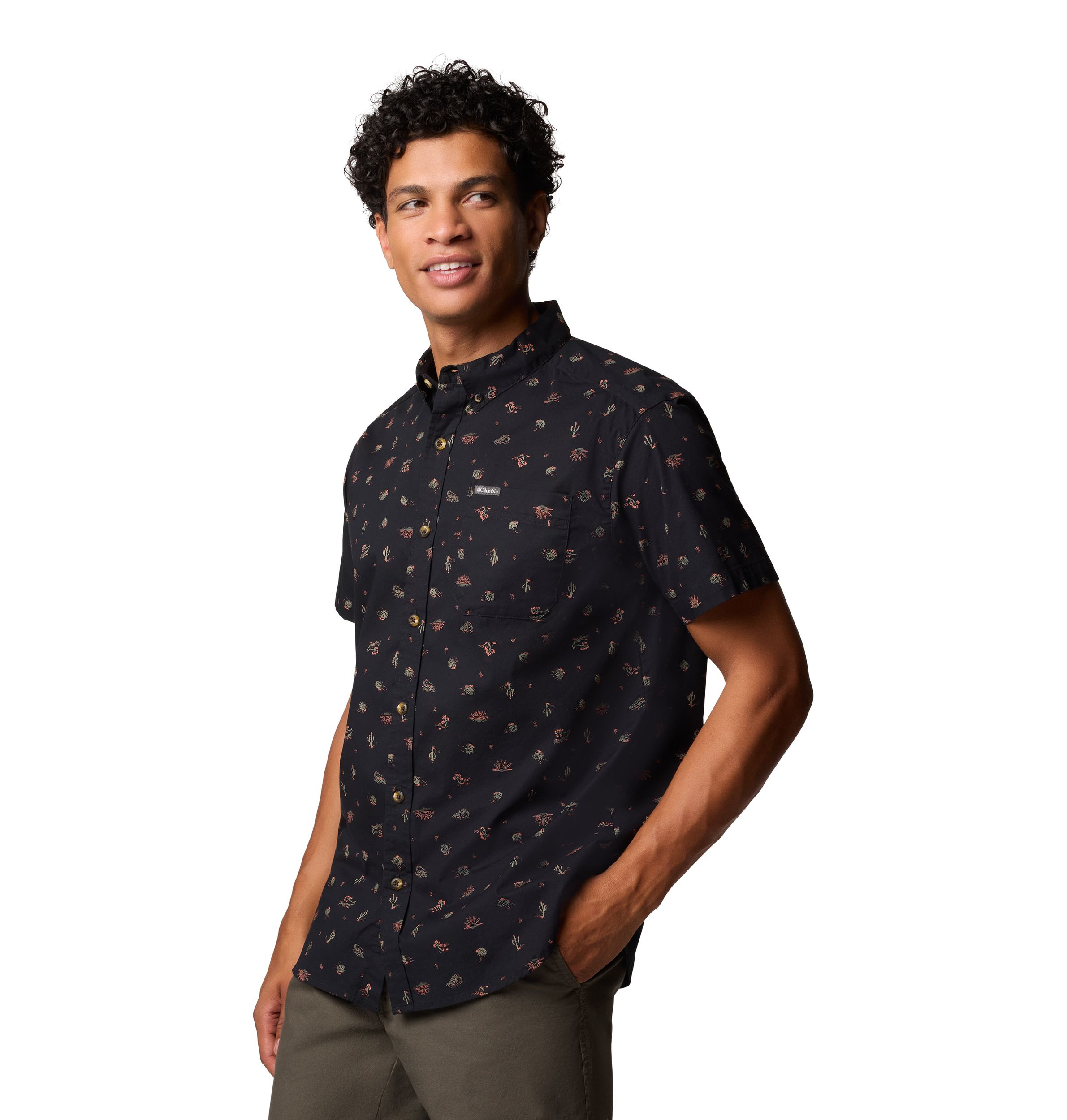 Chemise imprimée pour hommes, Rapid Rivers, Columbia
