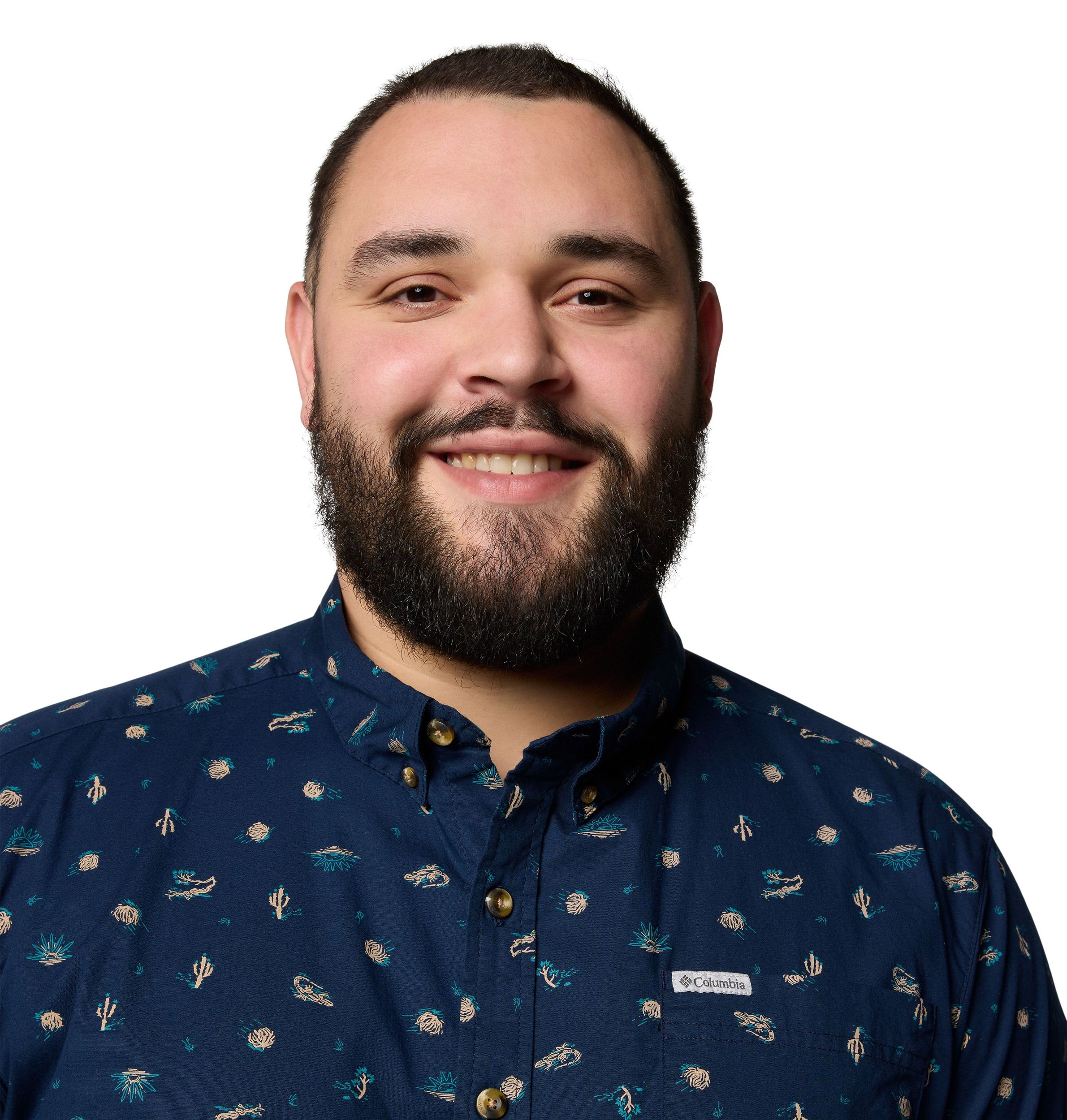 Chemise imprimée pour hommes, Rapid Rivers, Columbia