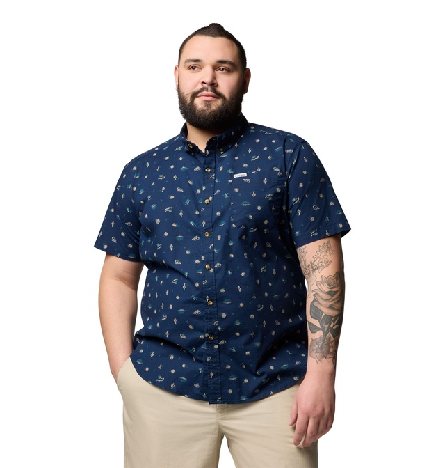 Columbia Men's Rapid River Printed Shirt