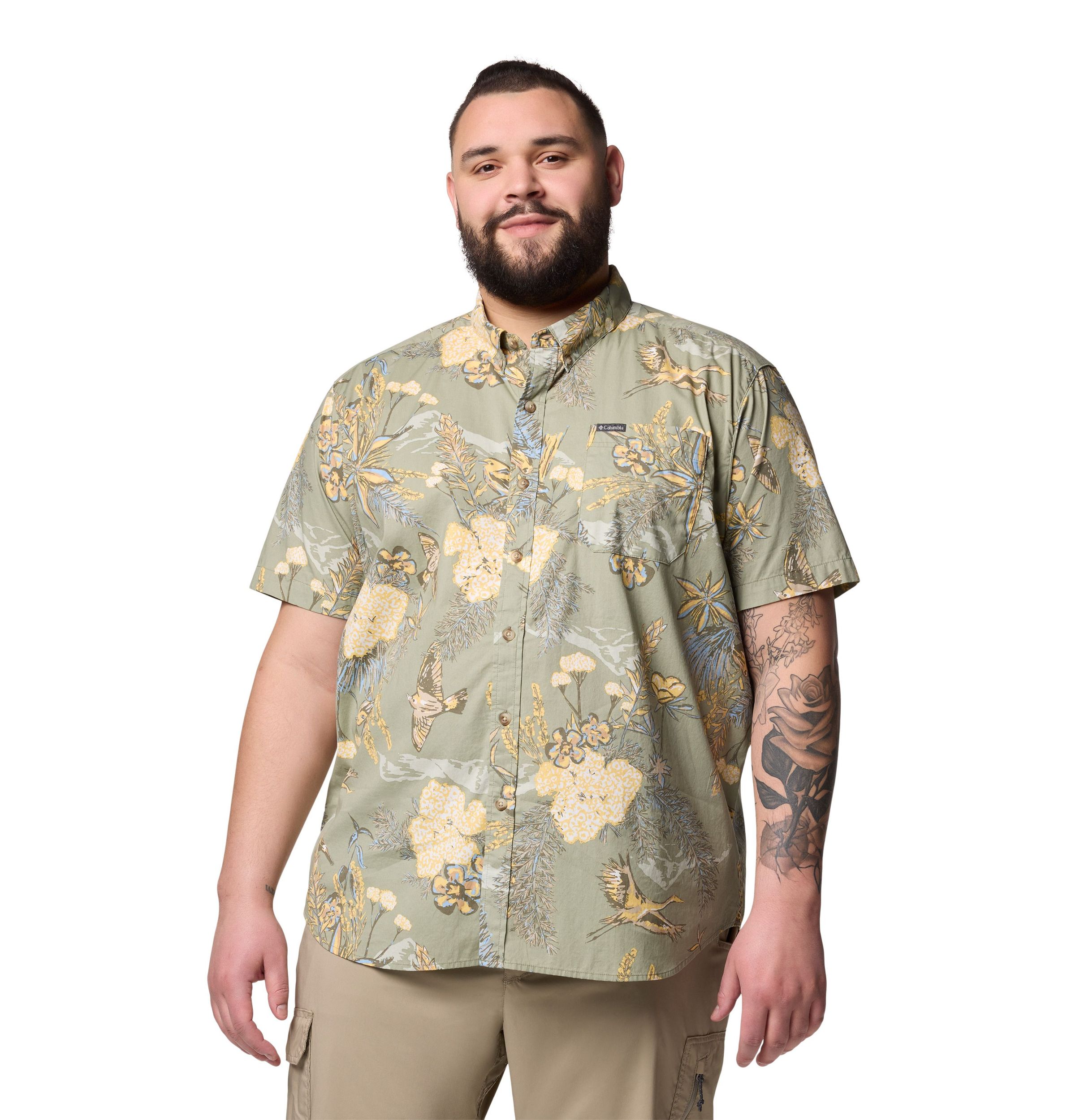 Columbia Men's Rapid River Printed Shirt