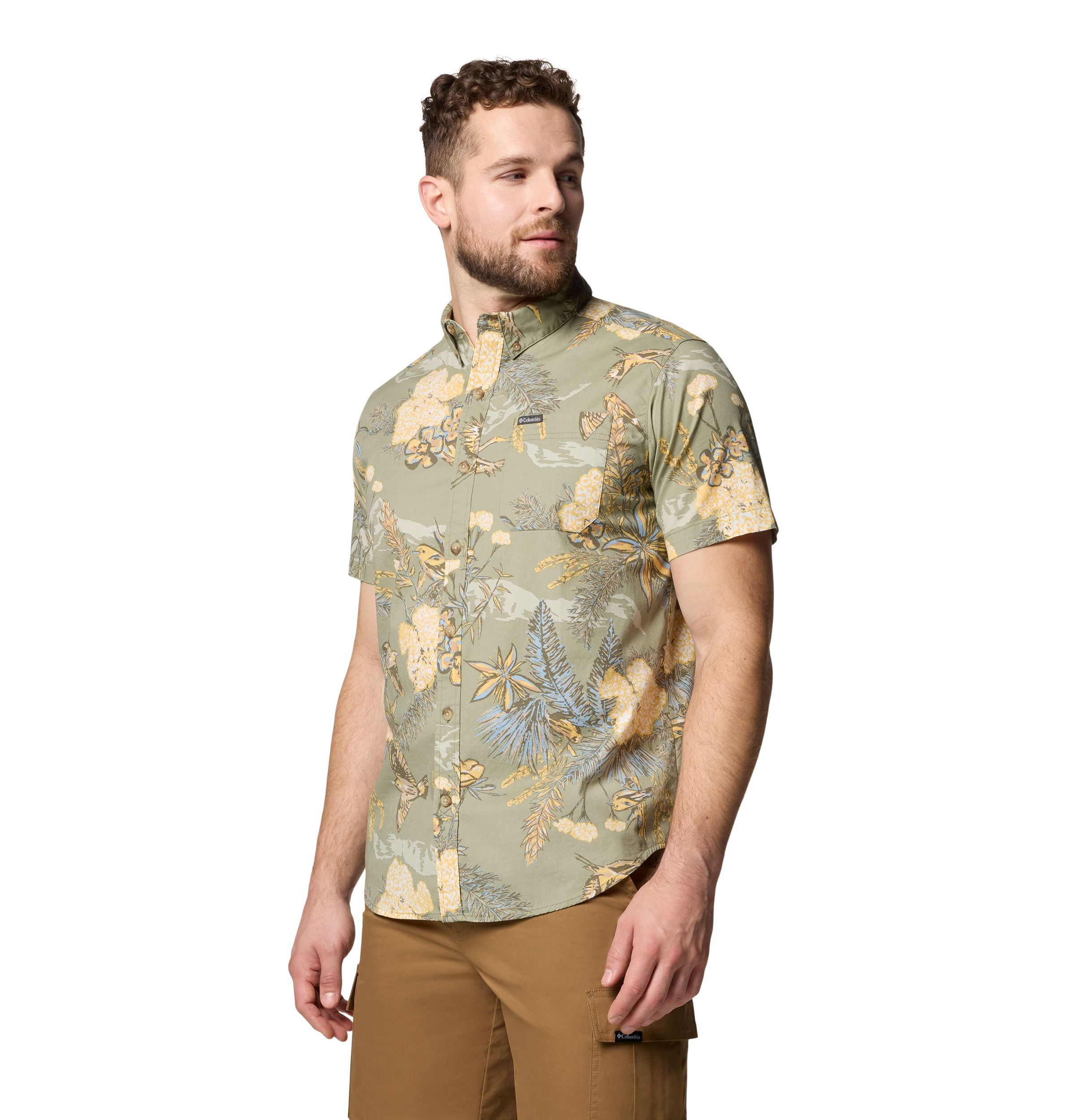 Columbia Men's Rapid River Printed Shirt