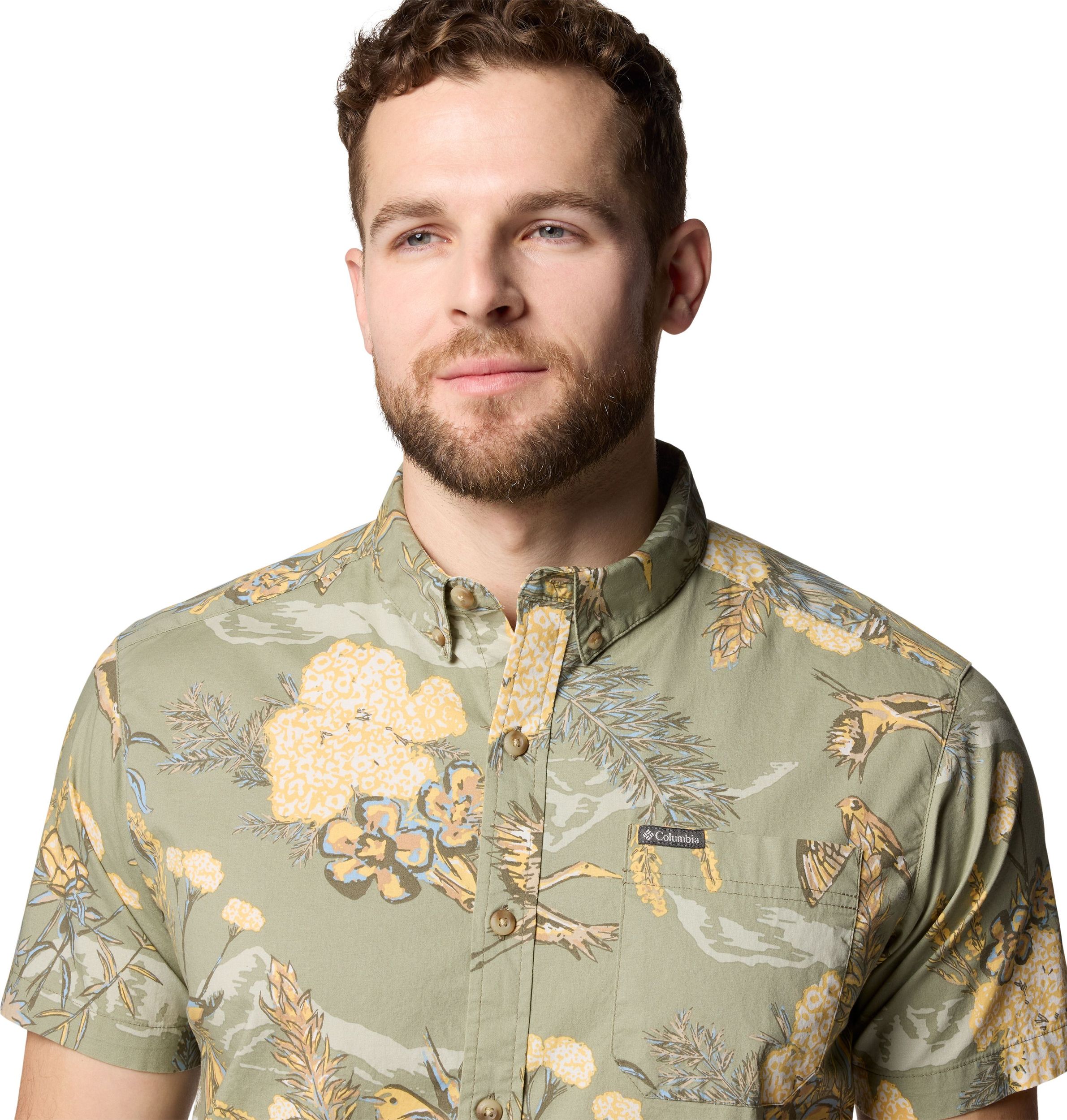 Columbia Men's Rapid River Printed Shirt