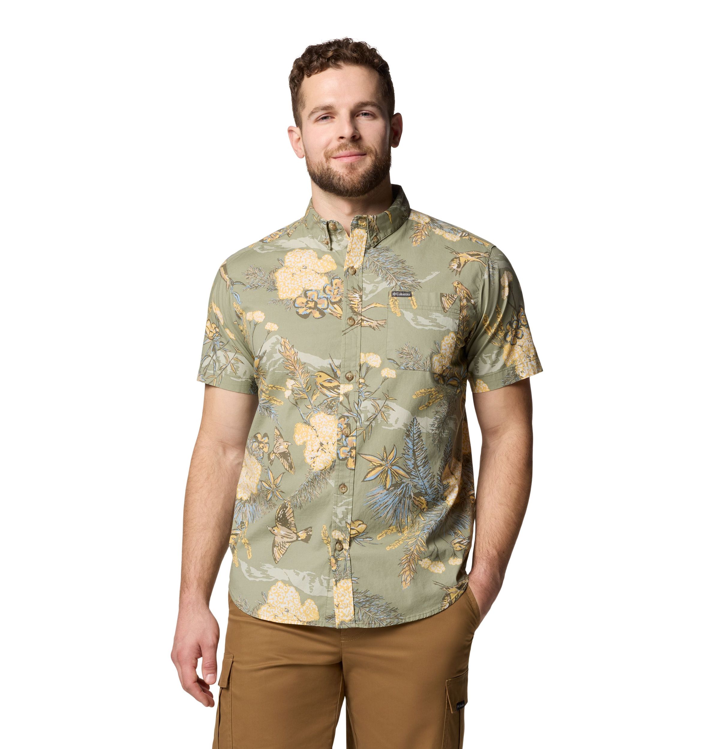 Columbia Men's Rapid River Printed Shirt