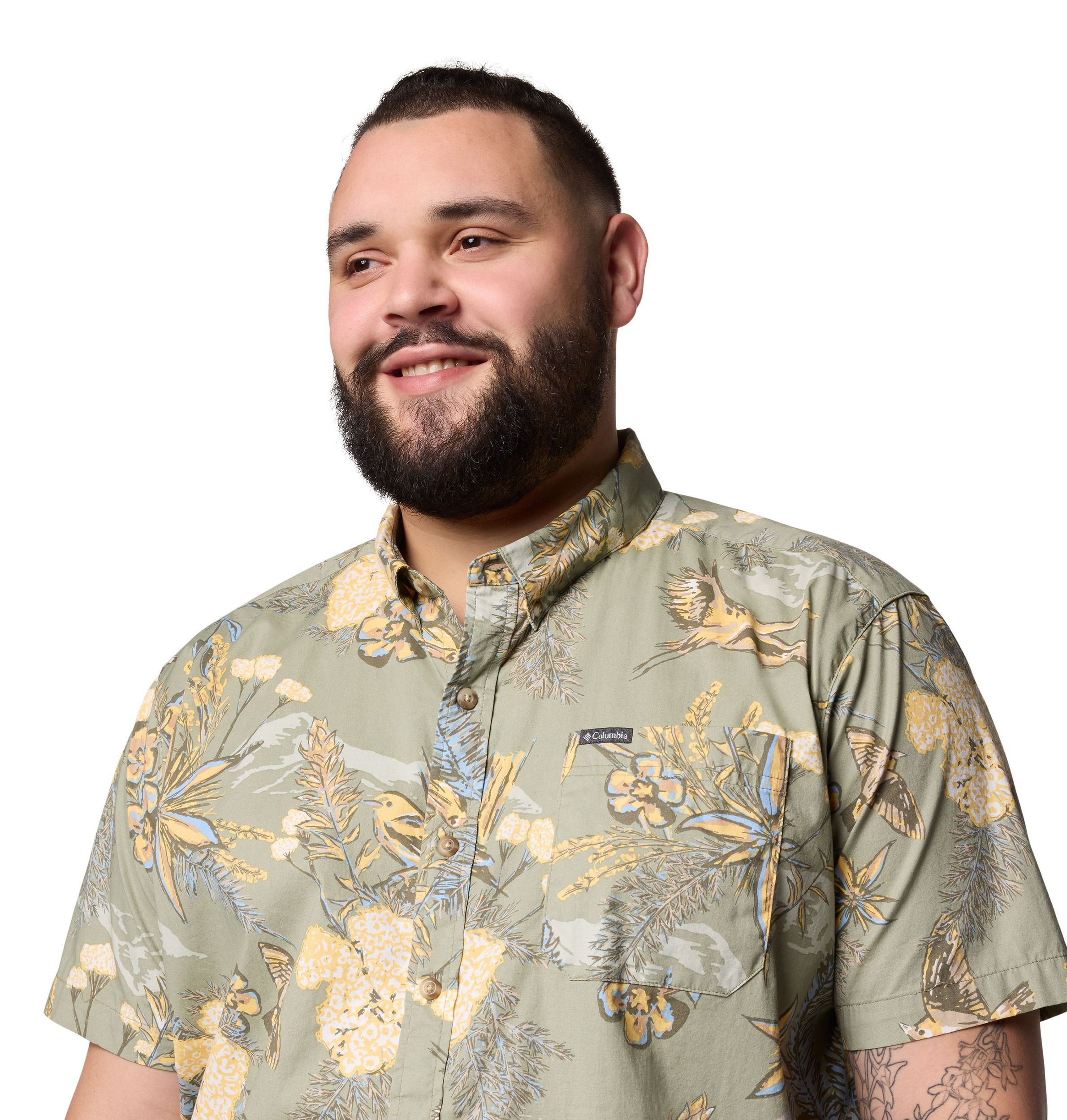 Columbia Men's Rapid River Printed Shirt