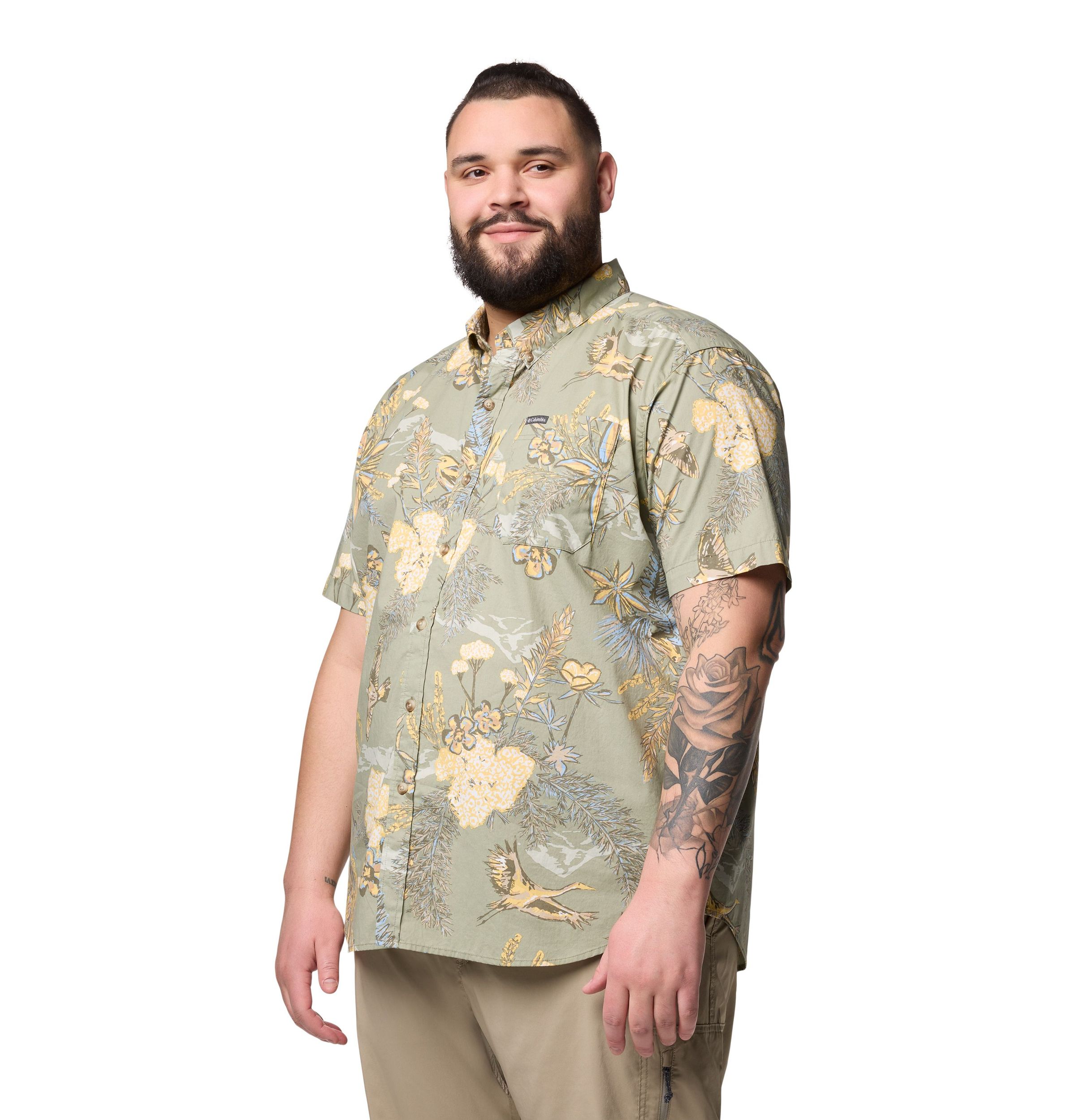 Columbia Men's Rapid River Printed Shirt