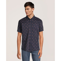 Chemise imprimée pour hommes, Jason, Lois Front_Flat