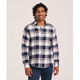 WindRiver Men's Basic Stretch Flannel Shirt