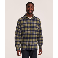 WindRiver Men's Basic Stretch Flannel Shirt
