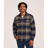 Chemise en flanelle extensible à la mode pour hommes, WindRiver