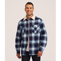 WindRiver Men's T-MAX Heat™ Sherpa Lined Flannel Shacket