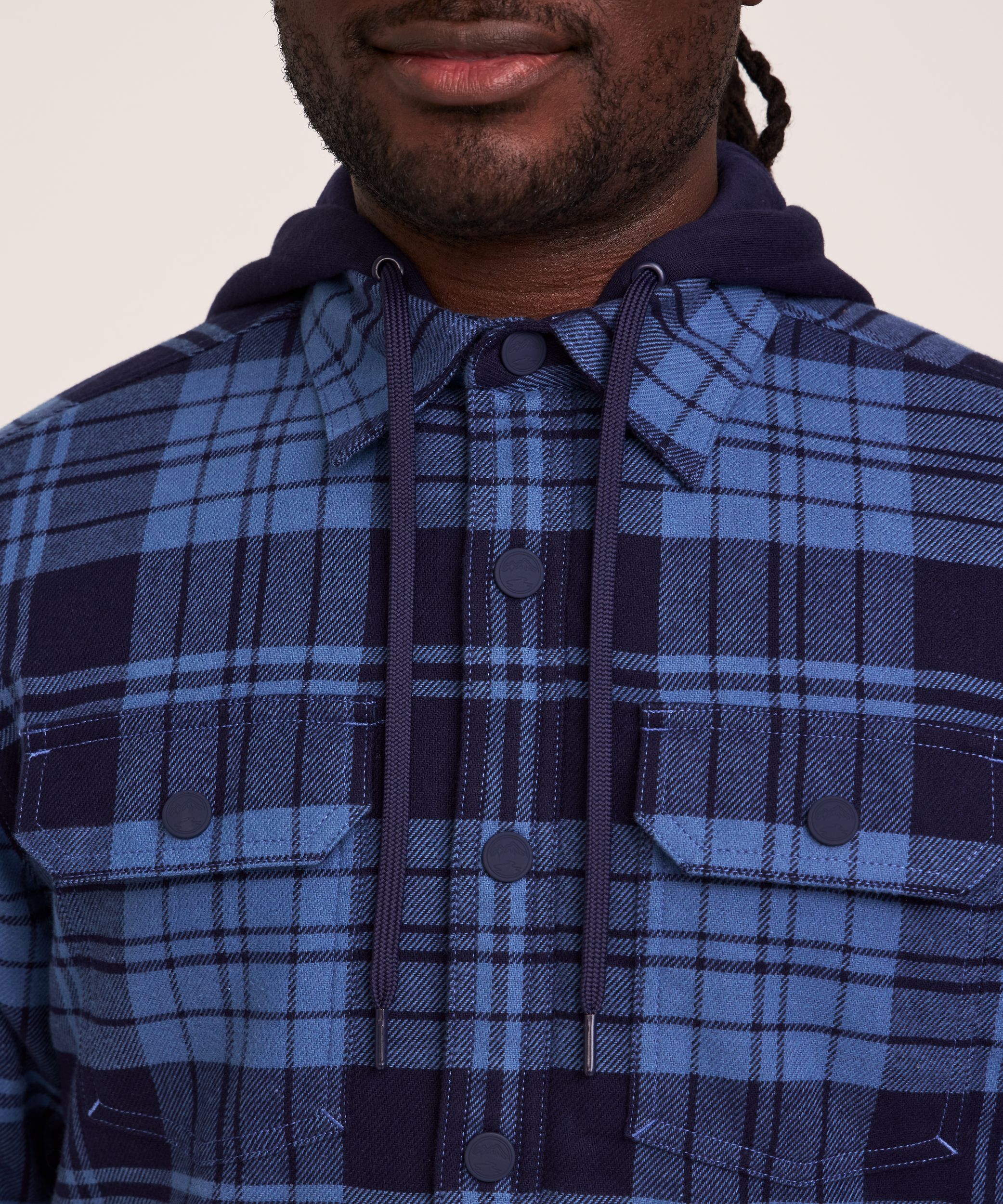 Chemise en flanelle à capuche doublée T-Max ElementMC pour hommes, WindRiver