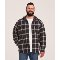 WindRiver Men's T-Max Element™ Lined Hooded Flannel Shirt
