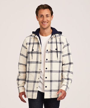 Chemise en flanelle à capuche doublée T-Max ElementMC pour hommes, WindRiver