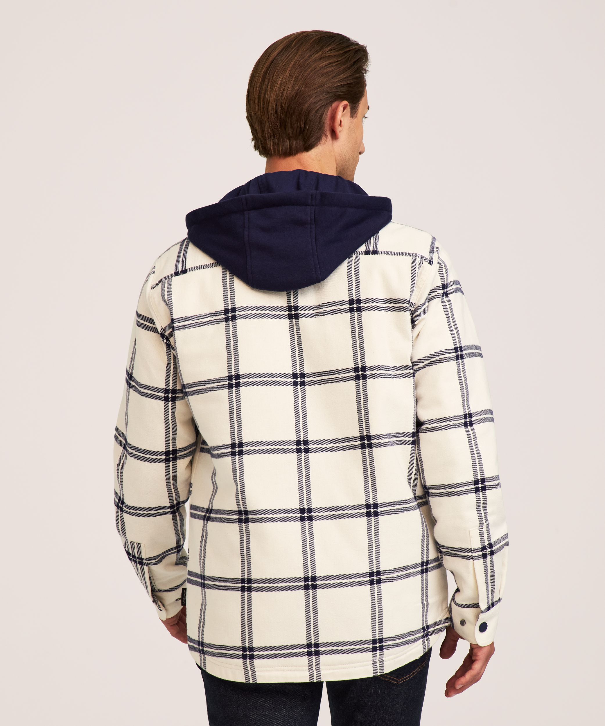 WindRiver Men's T-Max Element™ Lined Hooded Flannel Shirt